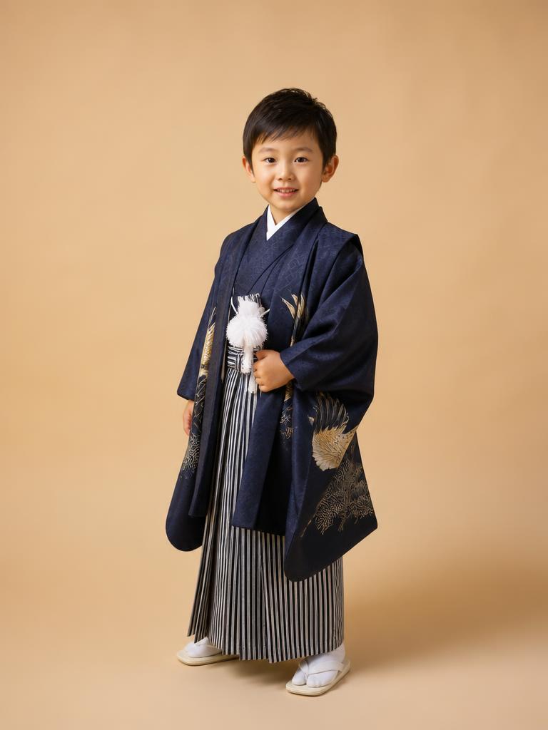 5歳男の子・スタジオベージュ